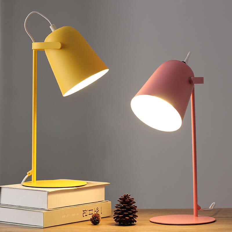 GlowBucket Nordic Tischlampe im kreativen Eimer-Design | 1-flammig | Farbige Macaron-Auswahl