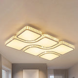 GloriaForma LED Deckenleuchte | Modernes Luxusdesign | Gold | Rechteckig & Quadratisch | Dimmbar