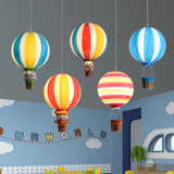 SkyaGlow Heißluftballon Hängeleuchte | Kreatives Skandinavisches Design | LED Pendelleuchte | Deko für Zuhause