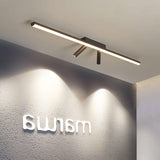 Linevo Minimalistische LED Deckenleuchte | Langstreifen-Design | Spotlight Beleuchtung | Energieeffizient & Modern