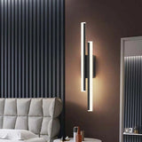 LumiStrip Moderne LED Wandlampe | Minimalistisches Design | Längliches Streifenlicht | Dimmbar & Energieeffizient