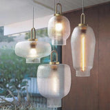 LustroLume Oval Glas Pendelleuchte | Nordic Design | Luxuriöse Beleuchtung | Stilvolle Raumgestaltung