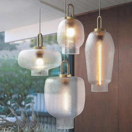 LustroLume Oval Glas Pendelleuchte | Nordic Design | Luxuriöse Beleuchtung | Stilvolle Raumgestaltung