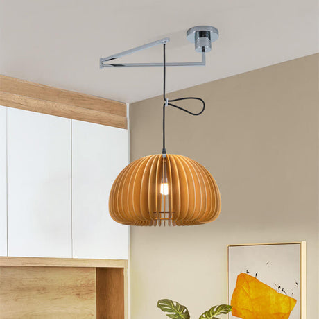 Kumina Glow Pendelleuchte | Japanisches Design | Minimalistisch & Holz | Warmes Licht