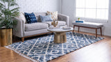 DiamondLuxe Shag - Teppich mit Diamantmuster | Shaggy Hochflorteppich | Weich & Modern | Perfekt für Wohnzimmer