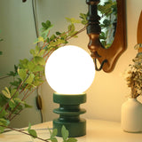 Glazaire Vintage Glas Tischlampe | Massives Design | Stimmungsvolle Beleuchtung | Deko für Zuhause