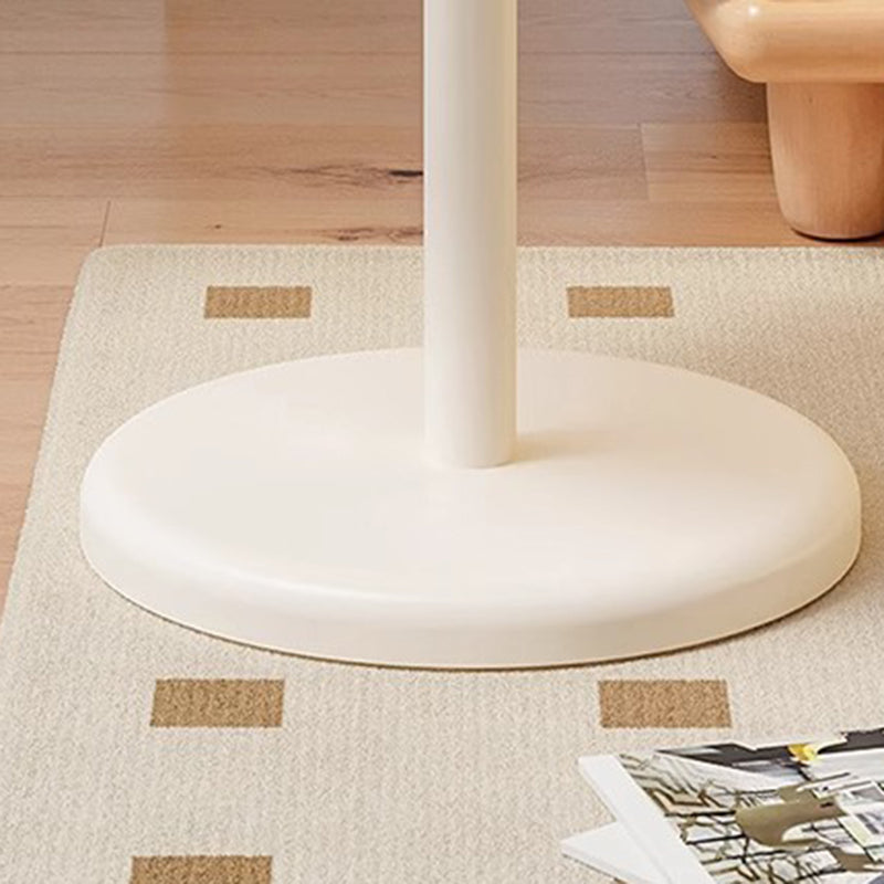 PolarNest Runder Beistelltisch | Eiscreme-Design | PP-Kunststoff & Stahl | Kreativ & Modern für Wohnzimmer