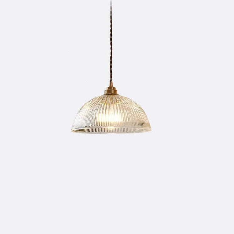 ClaraDome Pendelleuchte | Moderne Glas-Kuppel | Pot Lid Design | Verschiedene Größen