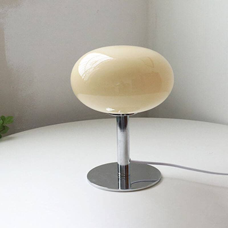 ShiningSphere Nordic Tischlampe | Vintage Design | Rundes Glas | Stimmungslicht | 1-flammig | Deko für Zuhause