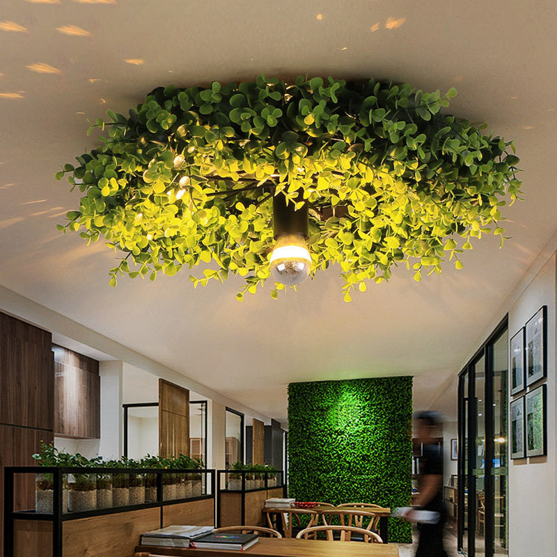 LeafLume Deckenleuchte | Kreatives Pflanzen-Design | Flush Mount | Natürliche Eleganz für moderne Räume