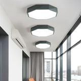 LumaGem Nordic LED Deckenleuchte | Diamant-Design | Acryl & Eisen | Dimmbares Licht | Moderne Beleuchtung