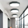 LumaGem Nordic LED Deckenleuchte | Diamant-Design | Acryl & Eisen | Dimmbares Licht | Moderne Beleuchtung