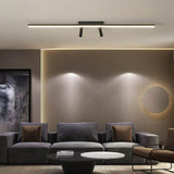 LumiTrack Nordic LED Deckenleuchte | Minimalistisches Design | Spotlights auf Acrylbasis | Modern & Energieeffizient