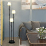 Fiorenza Stehlampe | Skandinavisches Design | Zylindrische Blütenform | 3-flammige Beleuchtung für Wohnzimmer
