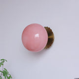BrightVintage Minimalist Wandleuchte | Eisen & Glas | Modernes Vintage-Design