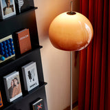 Lumora Retro Mushroom Stehleuchte | 2-Licht Design | Glas & Metall | Perfekt für Wohnzimmer
