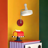 LunaFrame Minimalist Wandlampe | Rundes Eisen-Metall-Design | Schlafzimmerbeleuchtung | Warmlicht | Modern & Stilvoll
