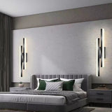 LuxLine Moderne LED Wandlampe | Minimalistisches Design | Eisen & Acryl | Dimmbares Licht