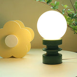 Glazaire Vintage Glas Tischlampe | Massives Design | Stimmungsvolle Beleuchtung | Deko für Zuhause