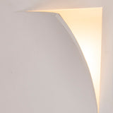 Quadrova Moderne Wandlampe | Quadratisches Flip-Flop Design | Eingebauter Gips | Wohnzimmerbeleuchtung