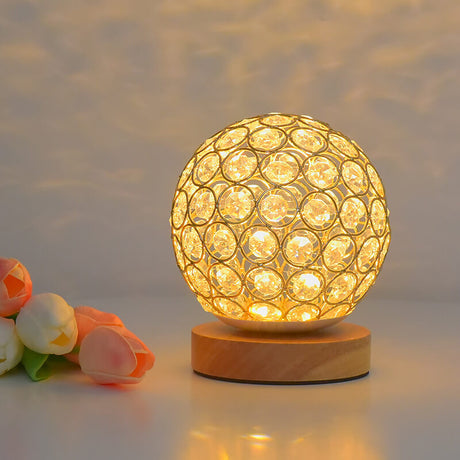 LumoAura USB LED Tischlampe | Wiederaufladbar | Warmes Licht | Minimalistisches Design für Zuhause