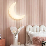 LunaGlide LED Wandleuchte | Modernes Design | Mond-Optik | Dimmbar | Acryl