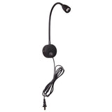 Flexora Moderne LED Leselampe | Rotierbares Wandspotlight | Flexibler Arm | Perfekt für Schlafzimmer & Büros