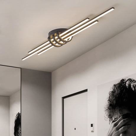 Lumineo LineaFlush Deckenleuchte | Modernes Design | Minimalistisch | LED | Dimmbare Beleuchtung