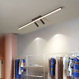 LumiTrack Nordic LED Deckenleuchte | Minimalistisches Design | Spotlights auf Acrylbasis | Modern & Energieeffizient