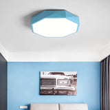 LumaGem Nordic LED Deckenleuchte | Diamant-Design | Acryl & Eisen | Dimmbares Licht | Moderne Beleuchtung