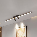 Linevo Minimalistische LED Deckenleuchte | Langstreifen-Design | Spotlight Beleuchtung | Energieeffizient & Modern