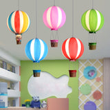 SkyaGlow Heißluftballon Hängeleuchte | Kreatives Skandinavisches Design | LED Pendelleuchte | Deko für Zuhause
