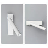 LumeFocus Rechteckige LED Wandleuchte | Verstellbarer Winkel | Minimalistisches Design | Leselampe | Warmes Licht