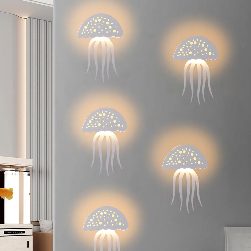 LumiQuell LED Wandleuchte | Kreatives Design | 1-flammig | Warm-, Weiß- & Neutrallicht | Moderne Wandbeleuchtung