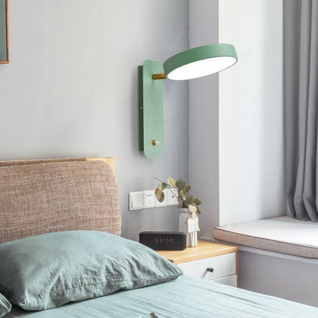 LumaSwitch Nordic LED Wandleuchte | Drehbar | 3 Lichtfarben | Leselampe | Minimalistisches Design