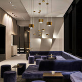CylinBright LED Pendelleuchte | Nordic Design | Intelligenter Sensor | Metallzylinder | Dimmbar