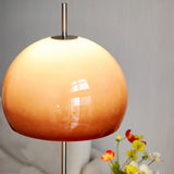 Lumora Retro Mushroom Stehleuchte | 2-Licht Design | Glas & Metall | Perfekt für Wohnzimmer