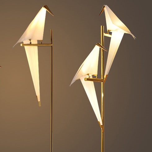 StellaBird Nordic Stehlampe | Kreatives Design | 1/2 Leuchten | Deko & Beleuchtung