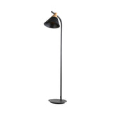 LuxiCone Nordic Macaron Stehlampe | Konischer Lampenschirm | 1 Licht | Kreatives Design | Stehende Bodenleuchte