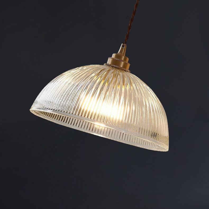 ClaraDome Pendelleuchte | Moderne Glas-Kuppel | Pot Lid Design | Verschiedene Größen