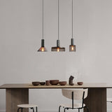 UrbanTaper Industrial Design Zement Pendelleuchte | Zylindrische Form | Moderner Look | Perfekt für Wohnzimmer
