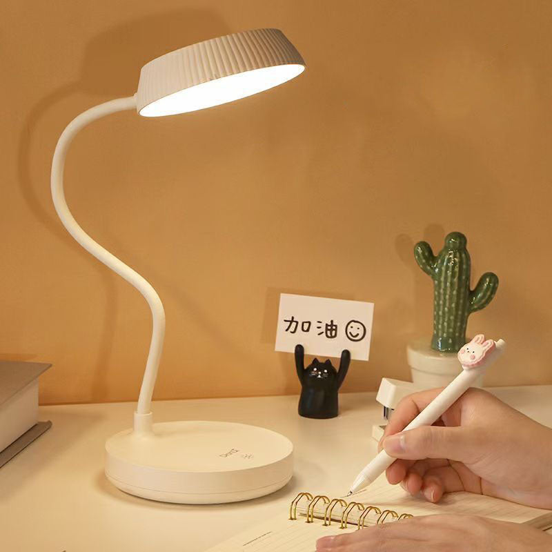 NovaPlume LED Tischlampe | Nordic Minimalist Design | Touch-Funktion | Augenfreundlich | USB-Anschluss