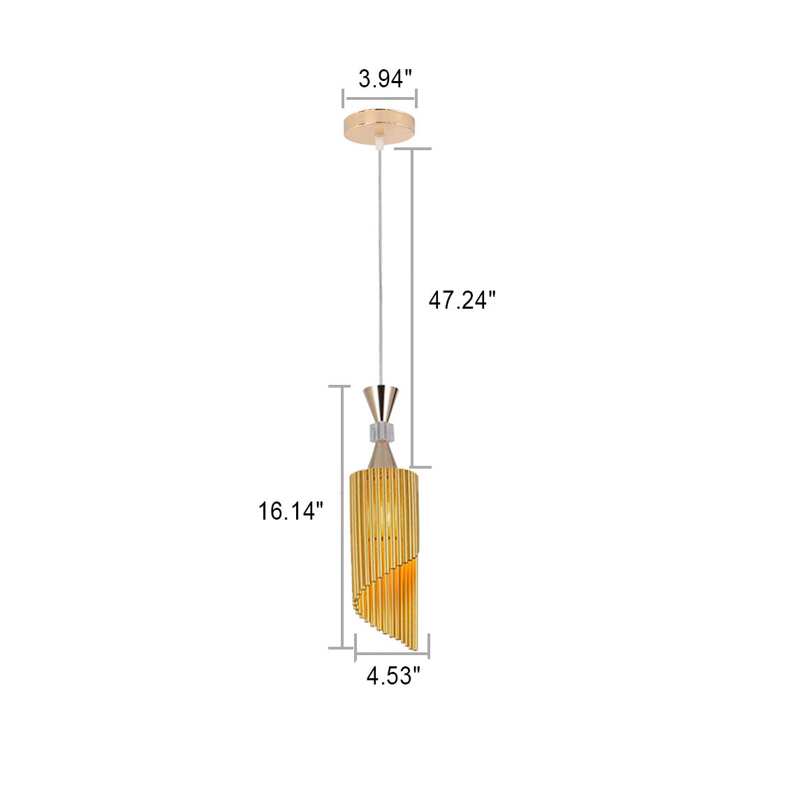 ColorAura Pendelleuchte | Nordic Minimalistisches Design | Farbige 1-Licht Lampe