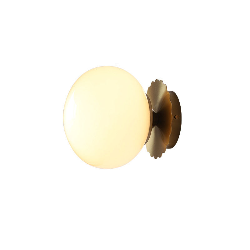 BrightVintage Minimalist Wandleuchte | Eisen & Glas | Modernes Vintage-Design