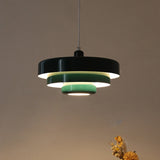 LayerLight Vintage Nordic Pendelleuchte | Mehrschichtiges Metall-Design | 1-flammige Hängelampe für Esszimmer & Küche