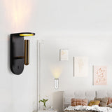 IgnisGlow Industrielle LED Wandlampe | Rotierbar & Verstellbar | Kreative Licht- & Schatteneffekte