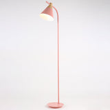 LuxiCone Nordic Macaron Stehlampe | Konischer Lampenschirm | 1 Licht | Kreatives Design | Stehende Bodenleuchte