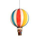 SkyaGlow Heißluftballon Hängeleuchte | Kreatives Skandinavisches Design | LED Pendelleuchte | Deko für Zuhause