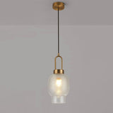 LustroLume Oval Glas Pendelleuchte | Nordic Design | Luxuriöse Beleuchtung | Stilvolle Raumgestaltung