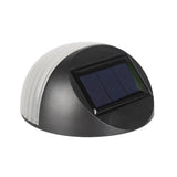 SolarArc LED Wandleuchte | Halbkreisdesign | Solarbetrieben | Außenlampe für Garten & Zaun | 6 LEDs
